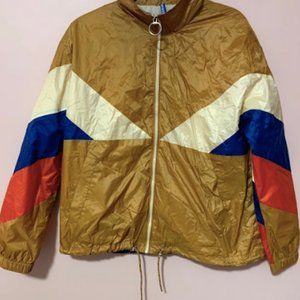 Multicolor Windbreaker